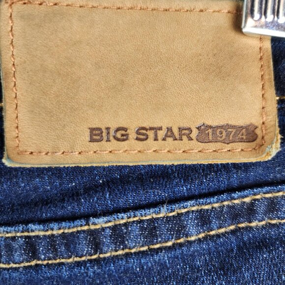 Big Star Women's Boot Cut Jeans - Dark Blue - Picture 9 of 12